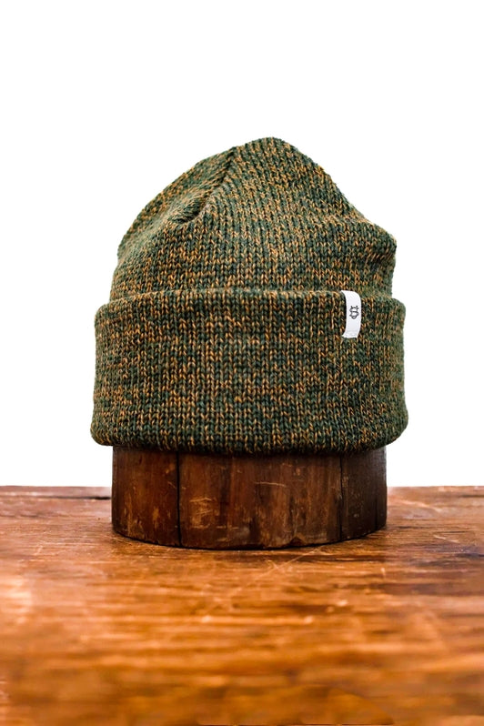 Melange Ragg Wool Beanie, Jungle