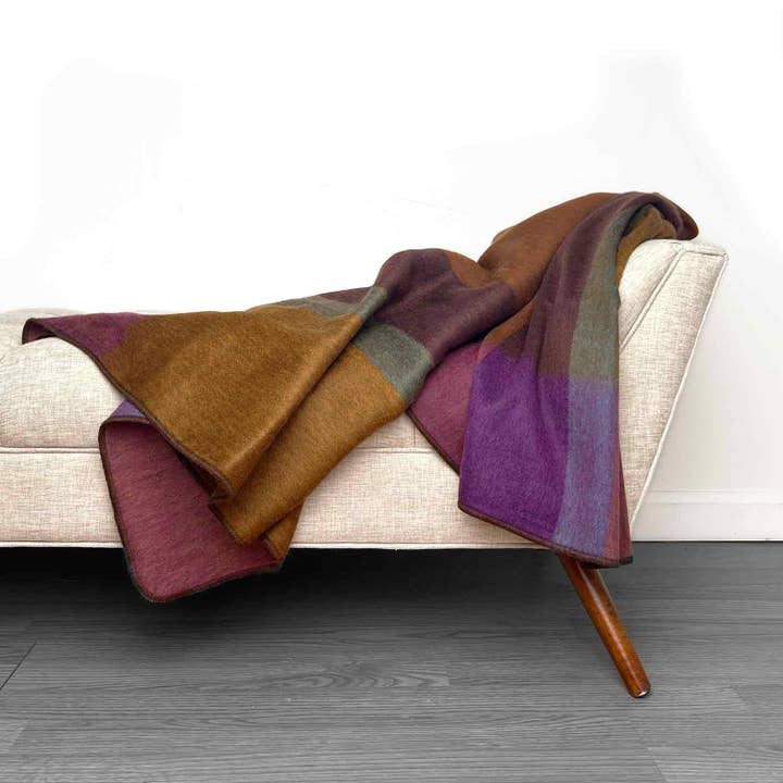 Alpaca Throw, Kaleidoscope