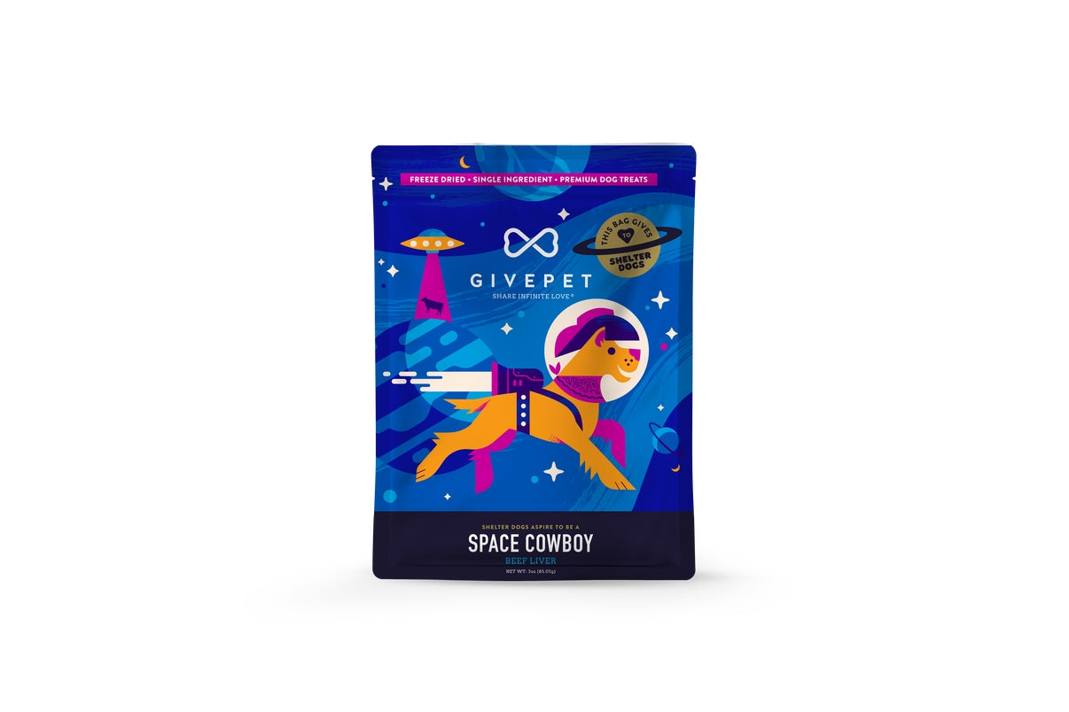 Space Cowboy Freeze-Dried Dog Treats