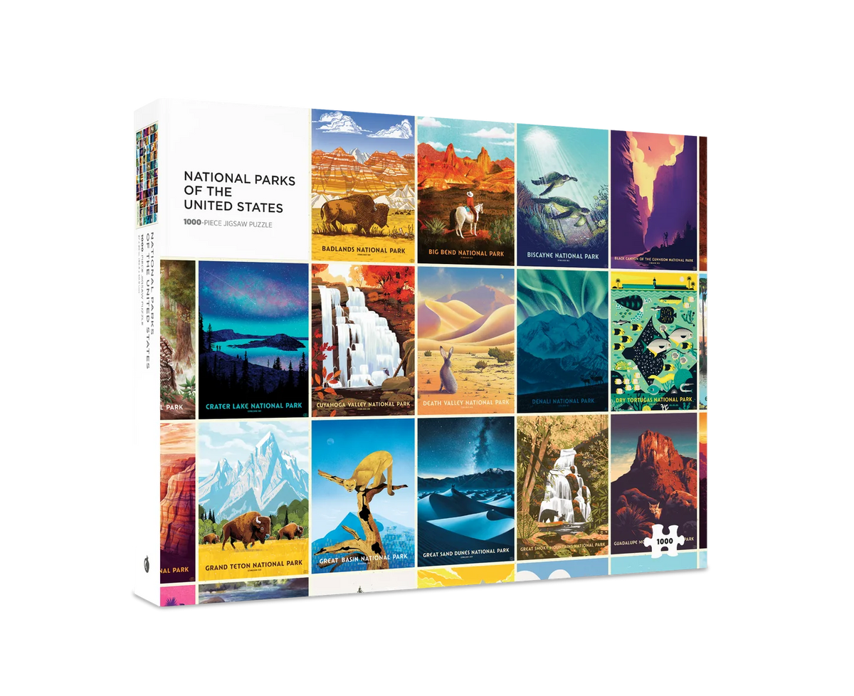 1000-Piece Puzzle, National Parks