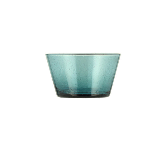 Handmade Glass Bowl, Blue
