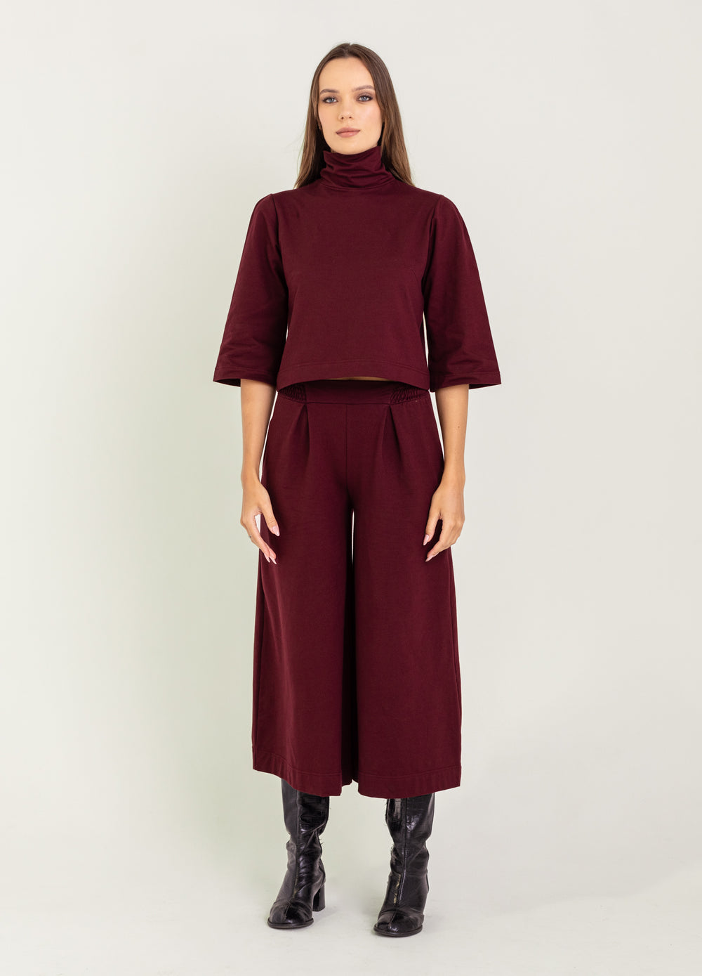 Atlas Pant, Oxblood