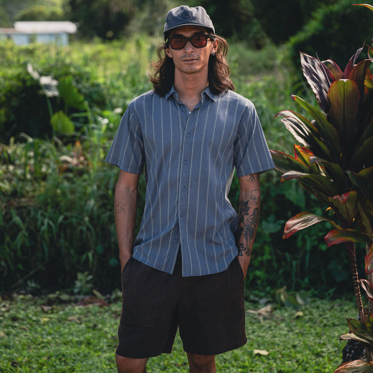 Bless Up Breathable Stretch Shirt - Neptune