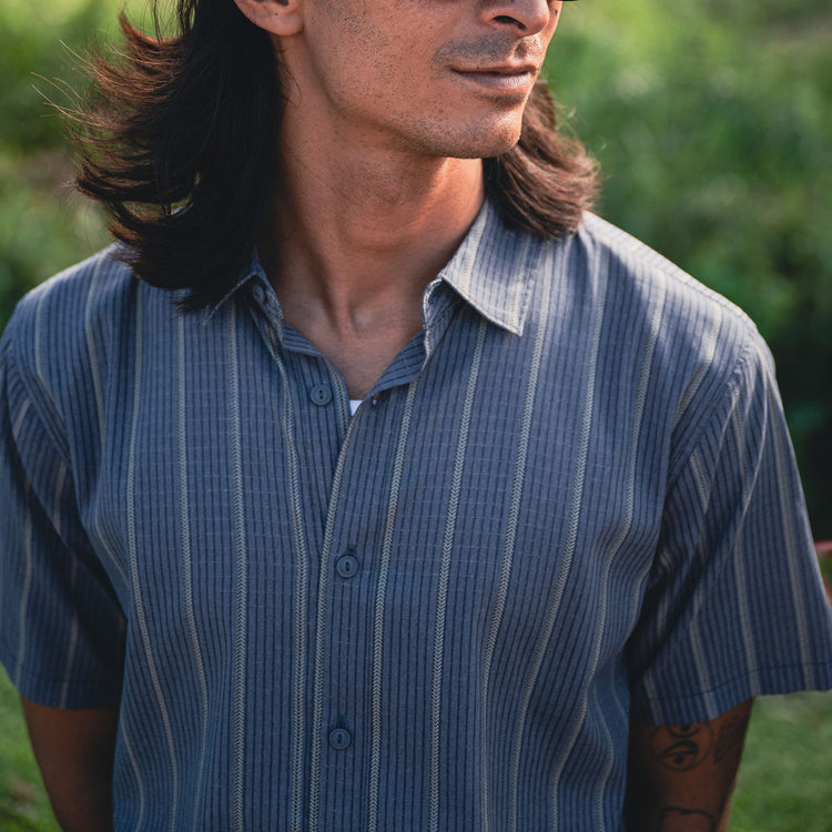 Bless Up Breathable Stretch Shirt - Neptune