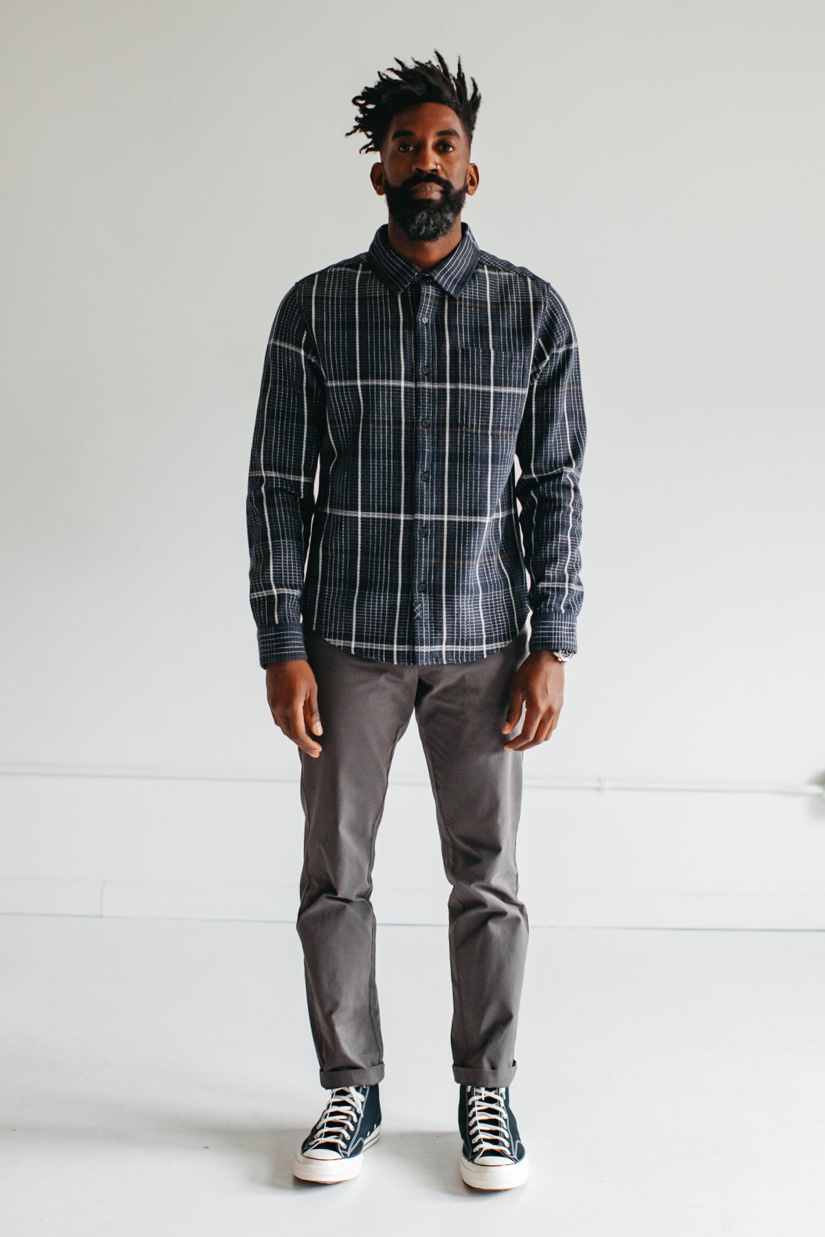 Jude Shirt in Clear Creek Plaid