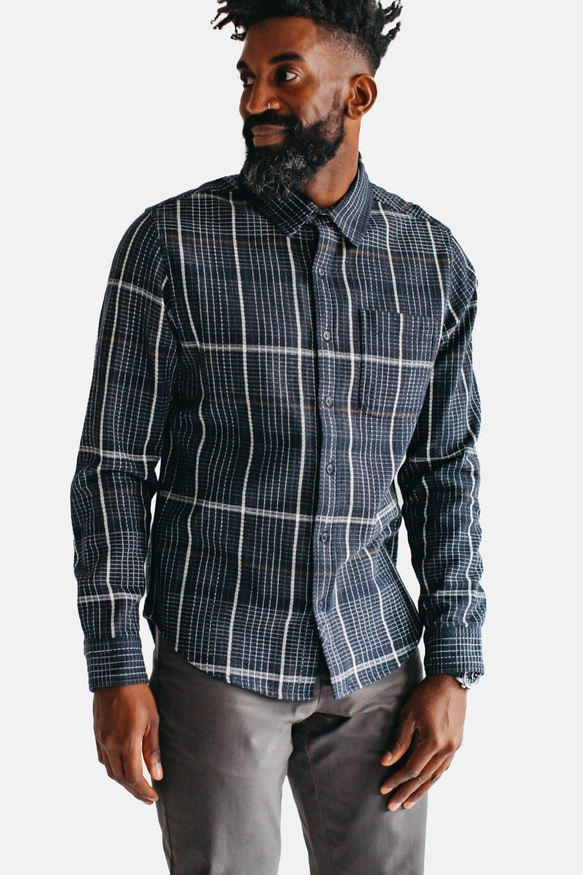 Jude Shirt in Clear Creek Plaid