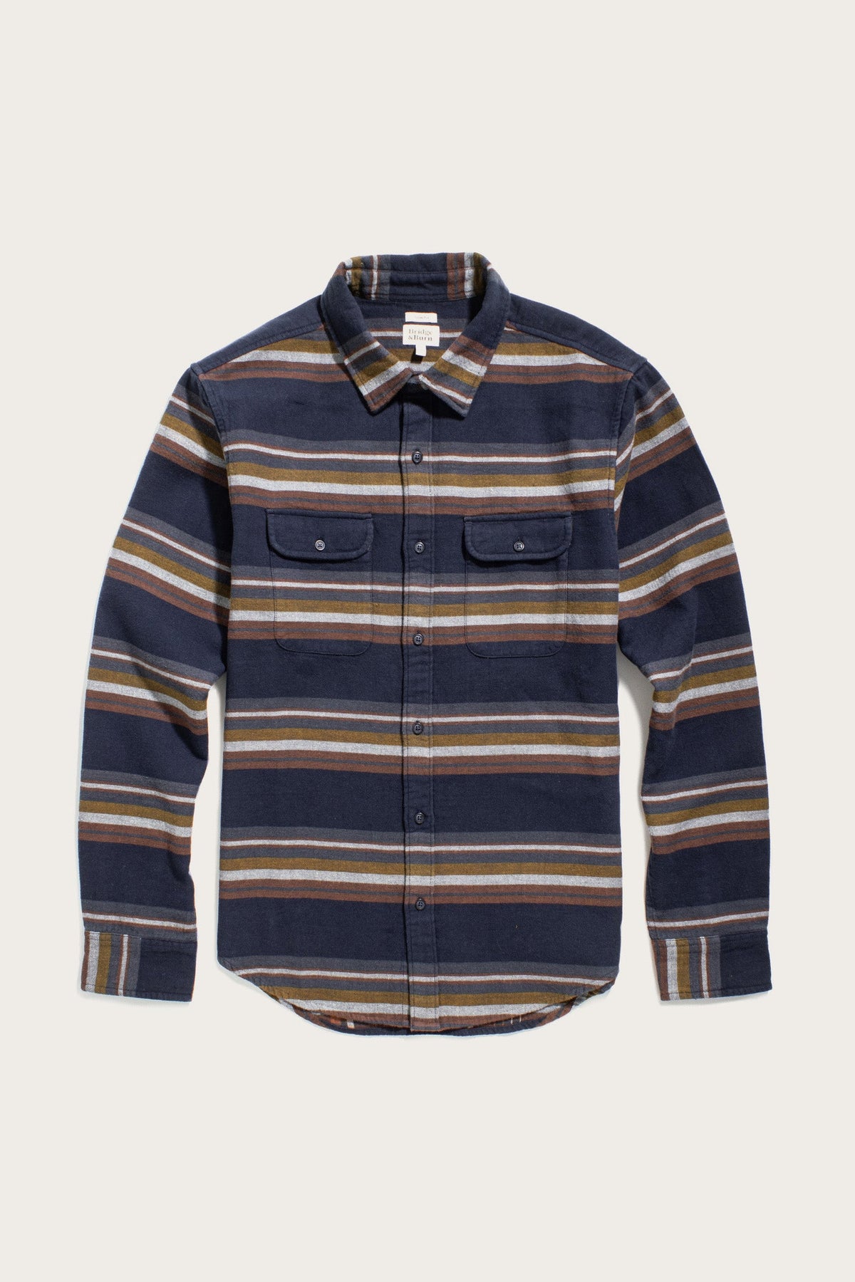 Cole Slim Shirt  Coastline stripe
