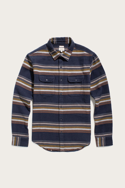Cole Slim Shirt  Coastline stripe