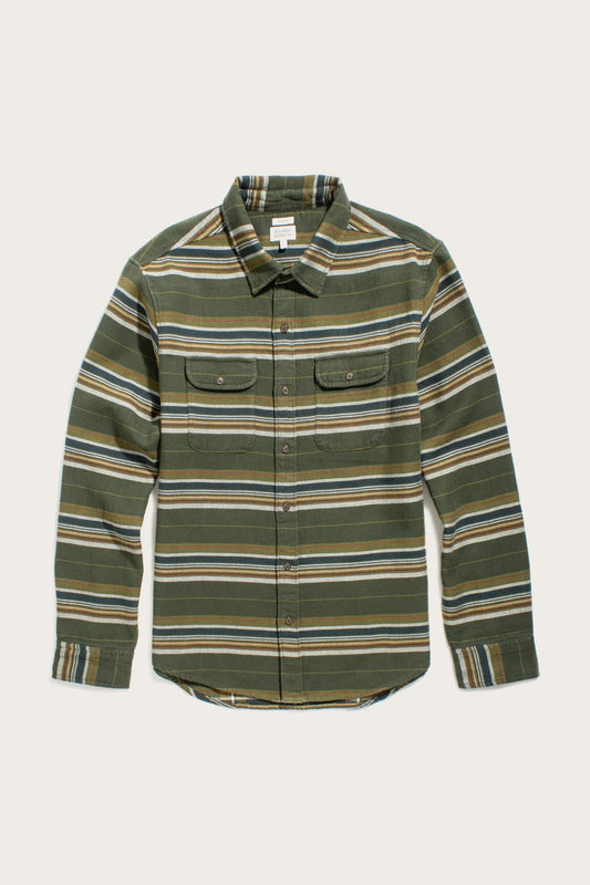 Cole Slim Shirt, Wreath Stripe