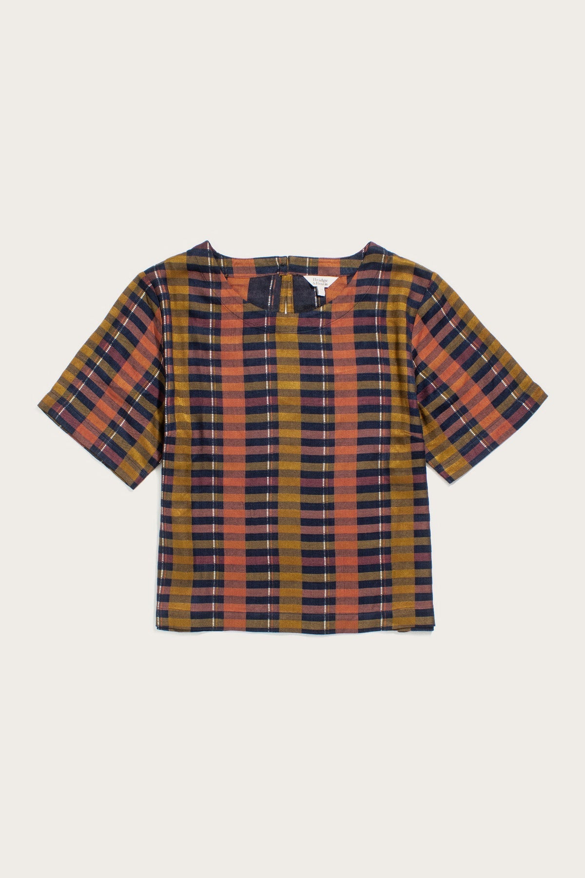Leona Shirt, Alpenglow Stripe