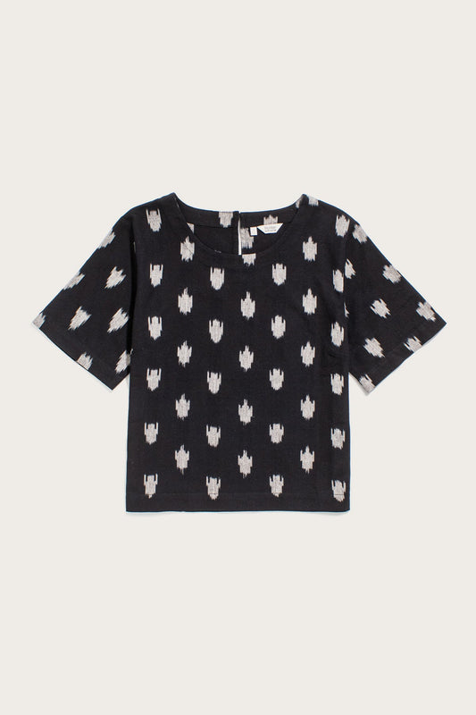 Leona Shirt, Eclipse Ikat