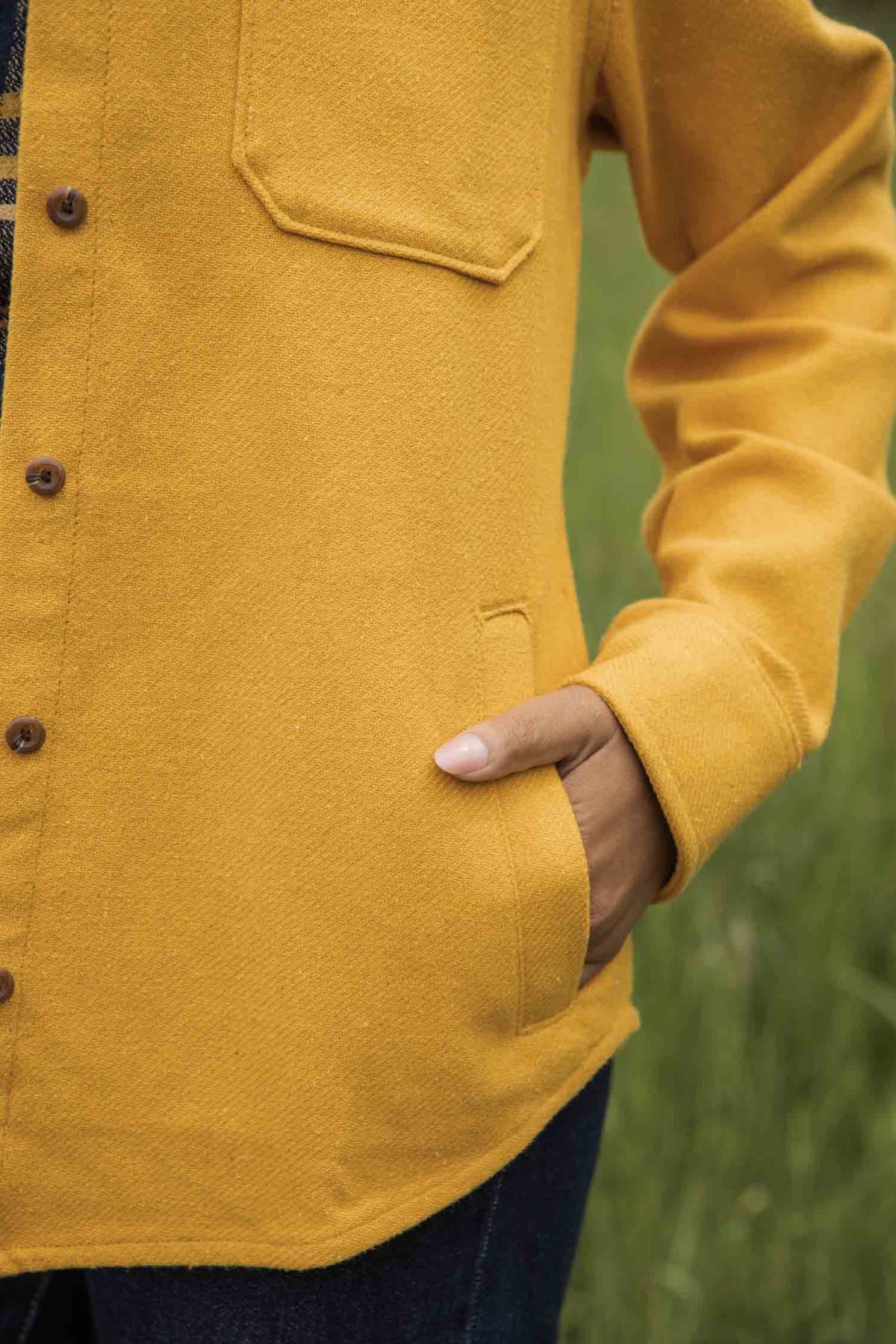 Dawson Overshirt, Antique Gold