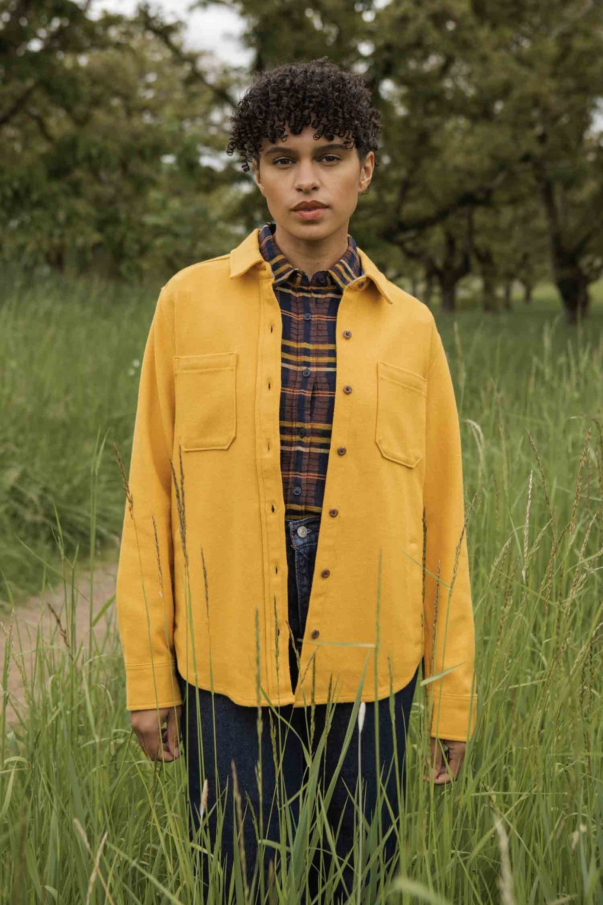 Dawson Overshirt, Antique Gold