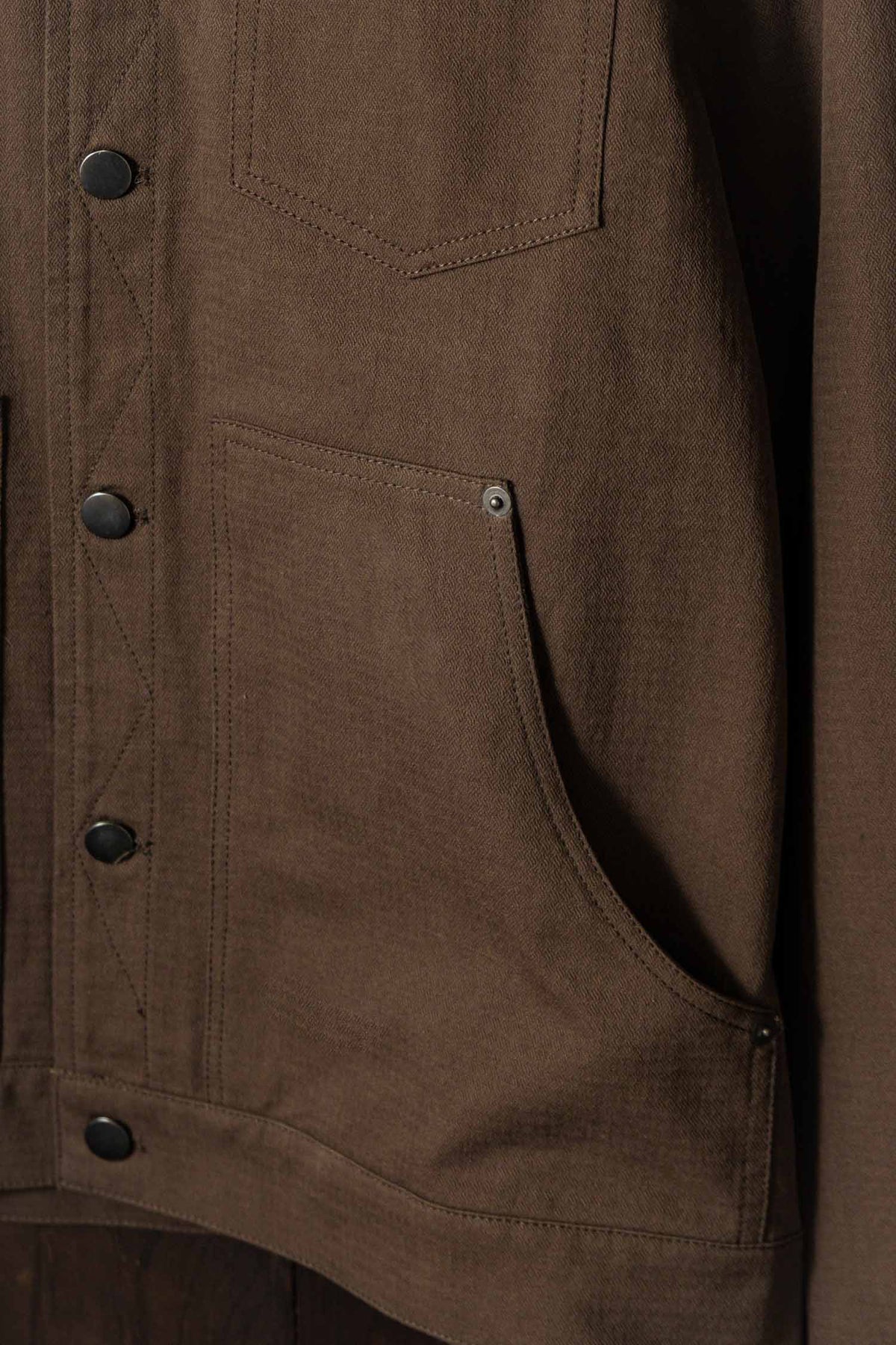 Burl Trucker Jacket, Walnut
