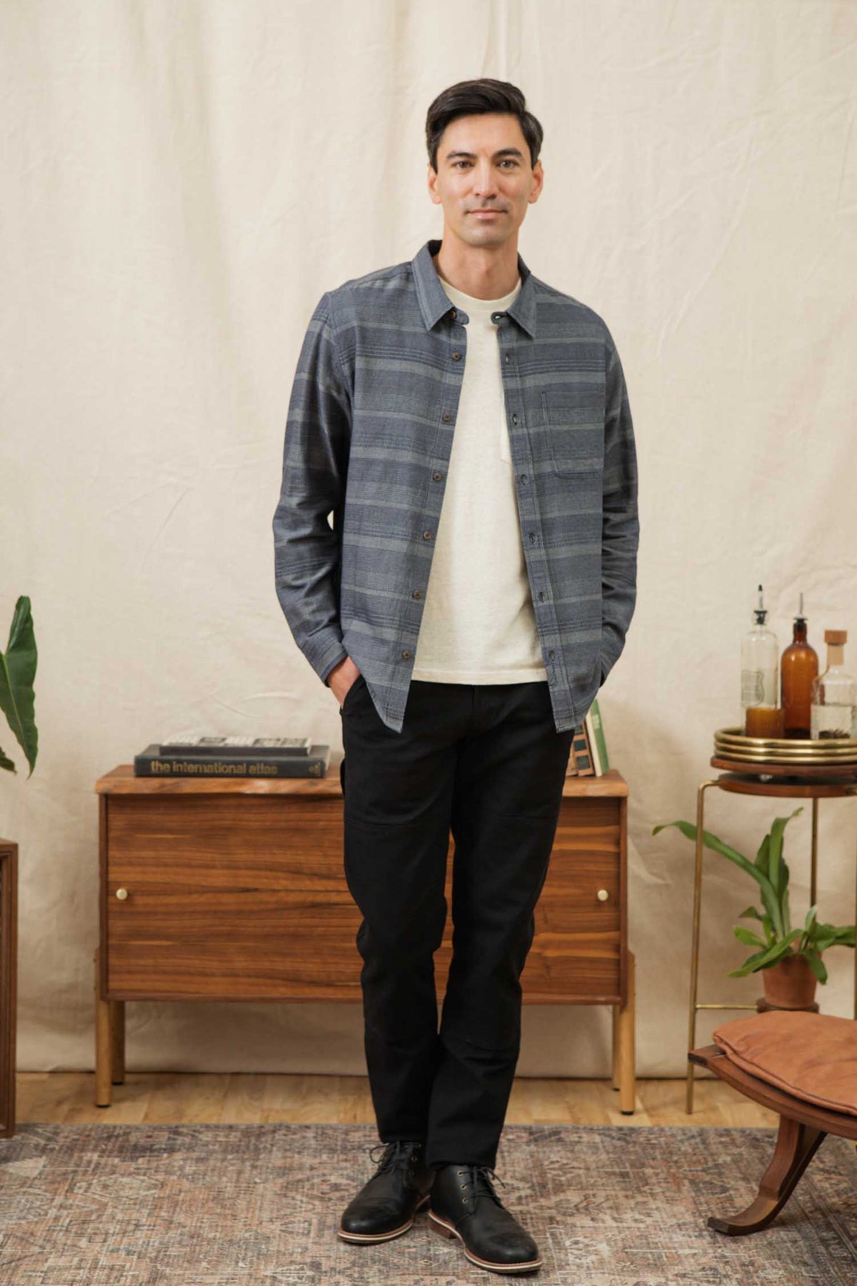 Jude Shirt, Cascade Weave