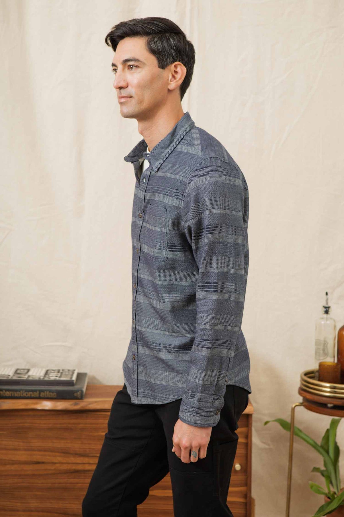 Jude Shirt, Cascade Weave