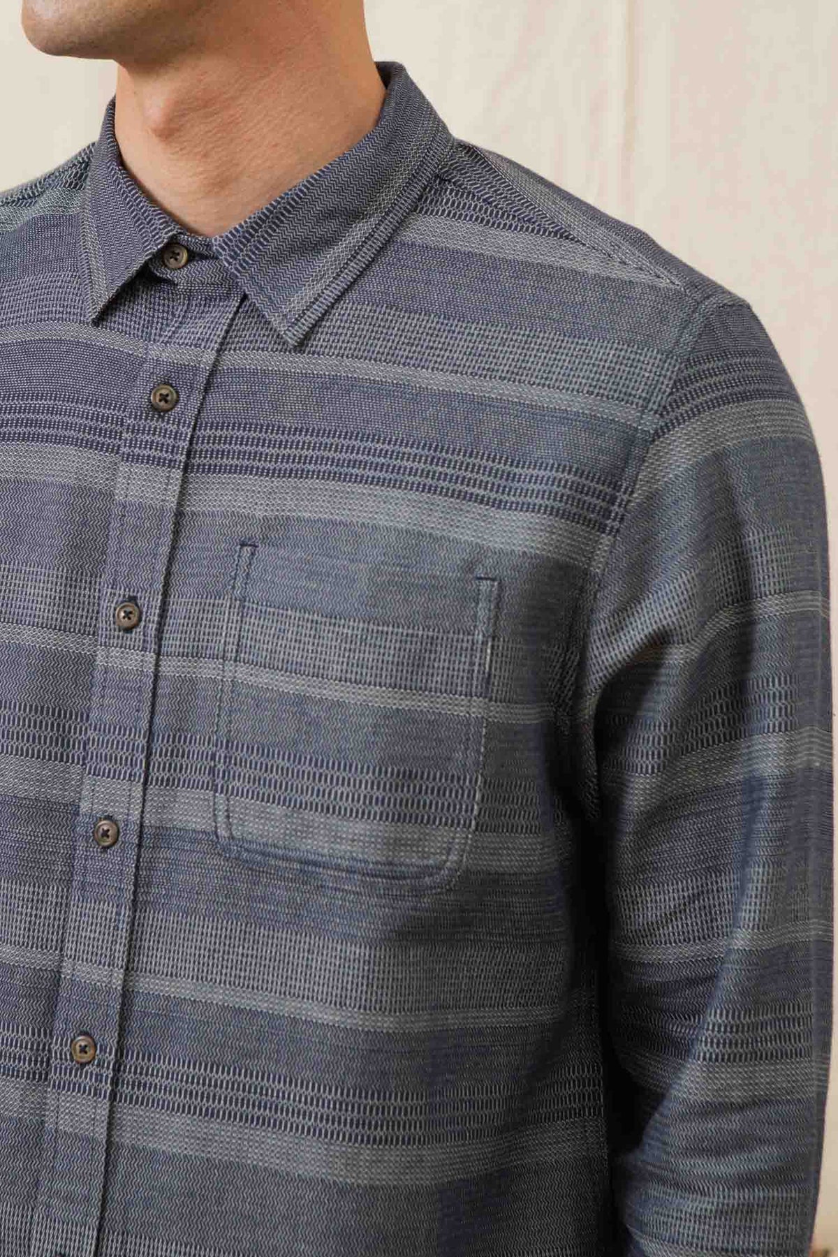 Jude Shirt, Cascade Weave