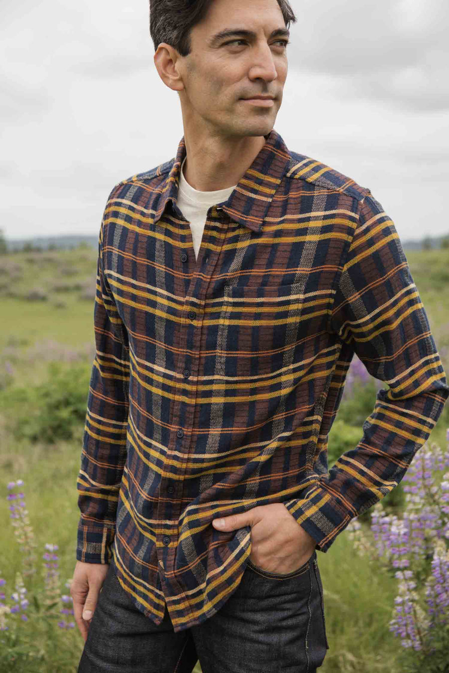 Larson Shirt in Desert Dawn Plaid