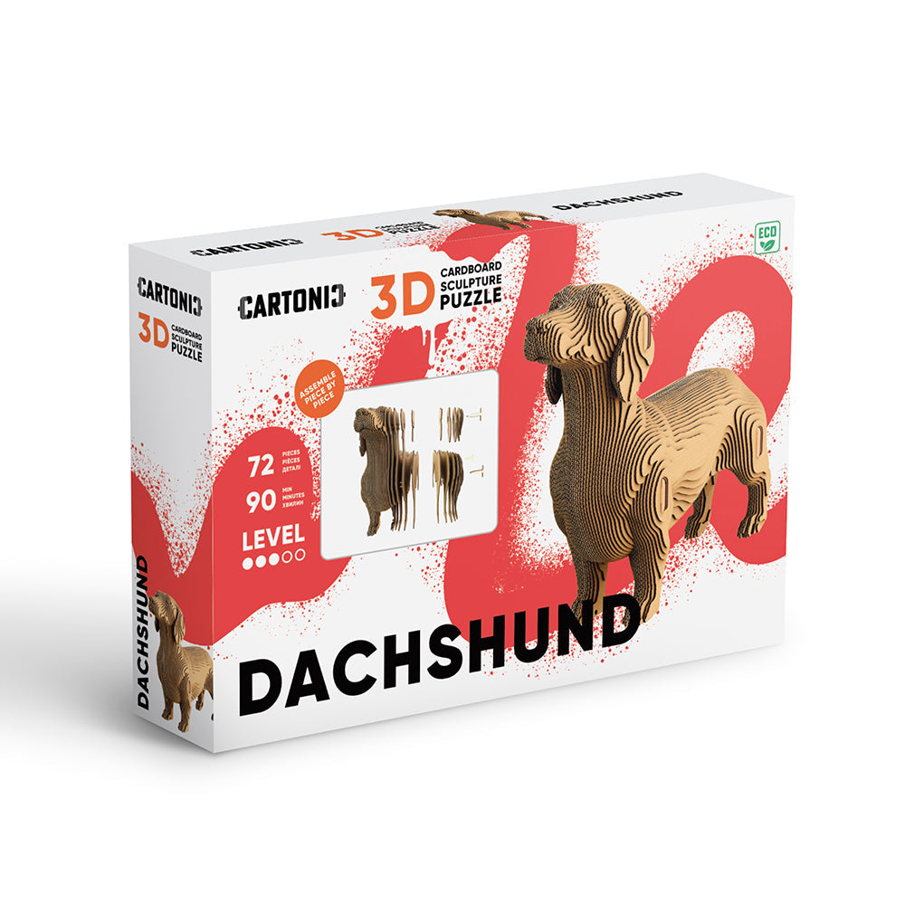3D Puzzle, Dachshund