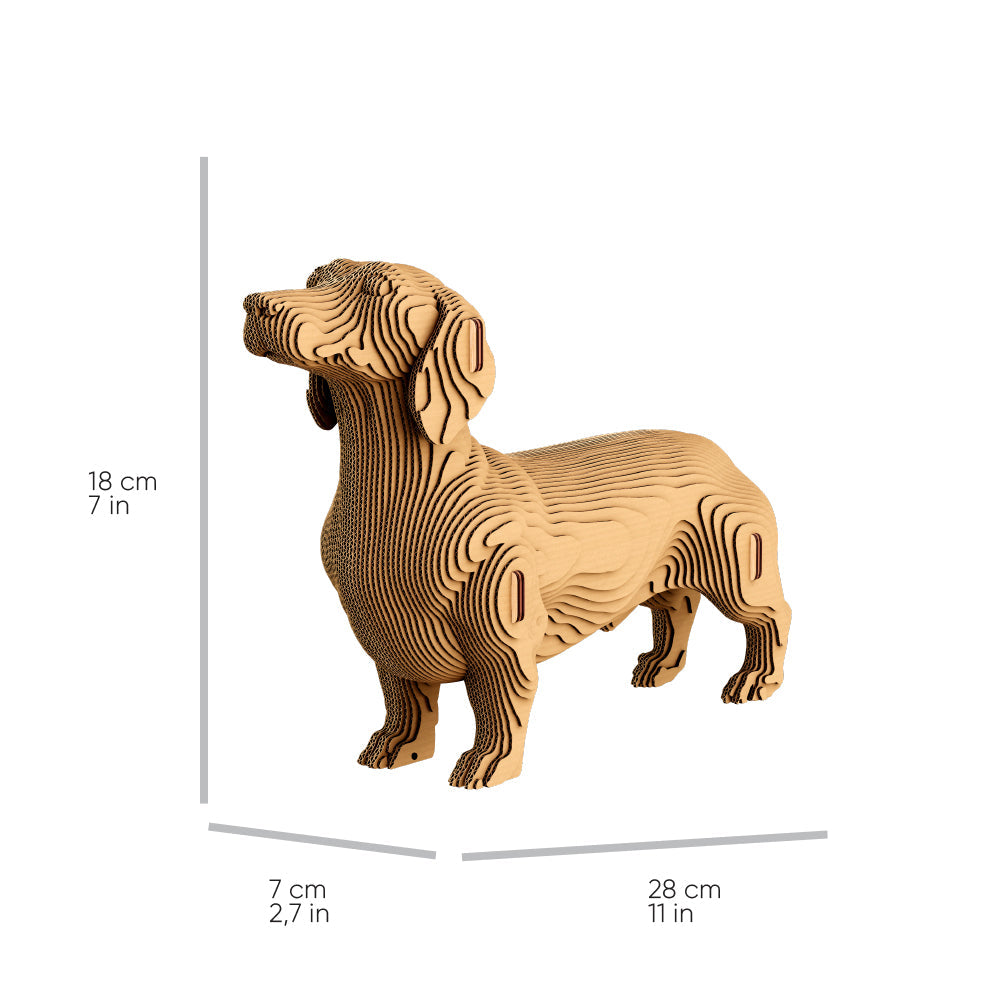 3D Puzzle, Dachshund