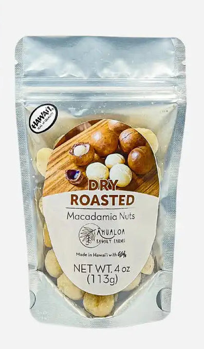 Dry Roasted Macadamia Nuts, 4oz