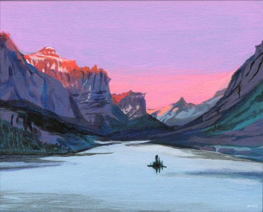 Glacier National Park, 18x24 Fine Art Print