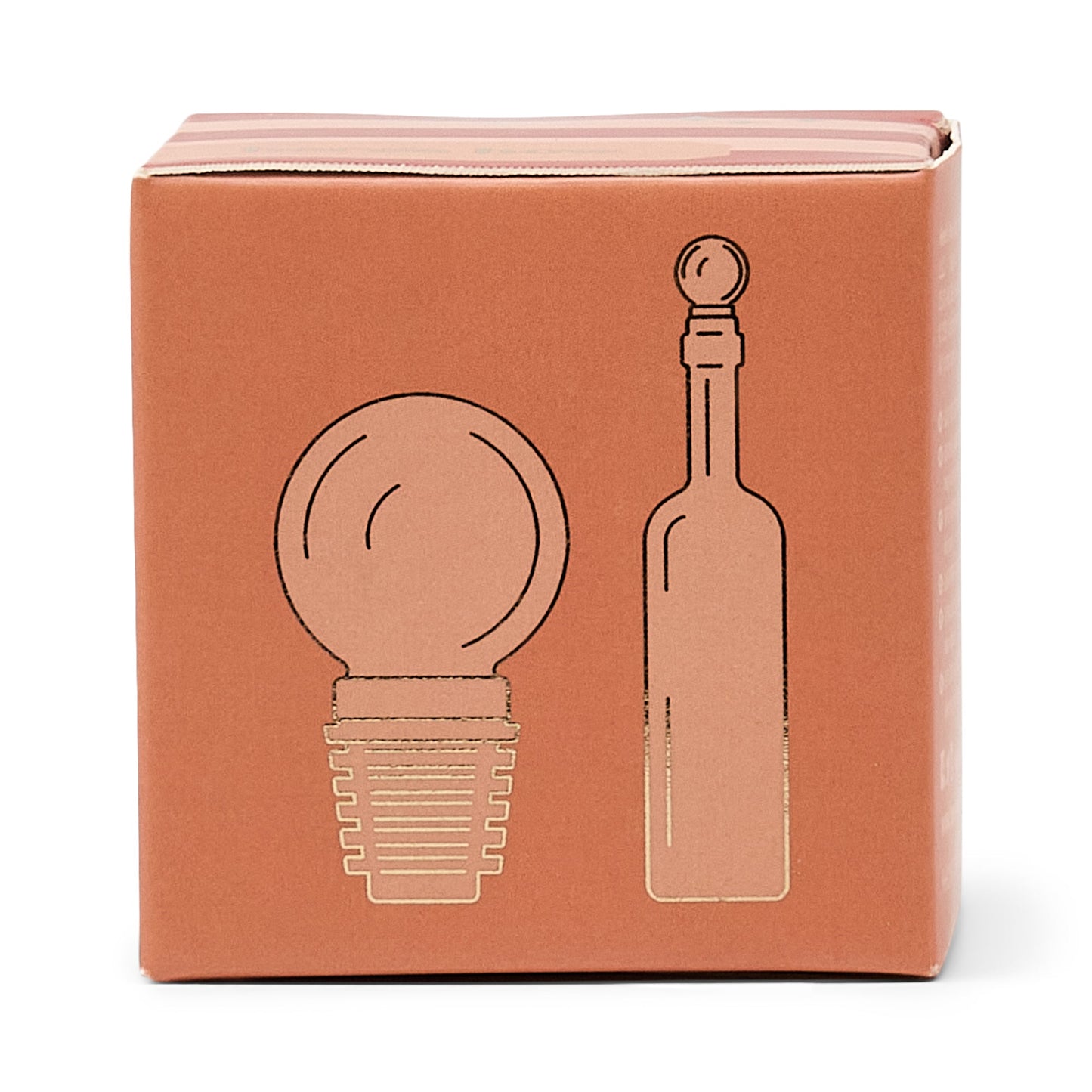 The Moony Glass Bottle Stopper, Amber