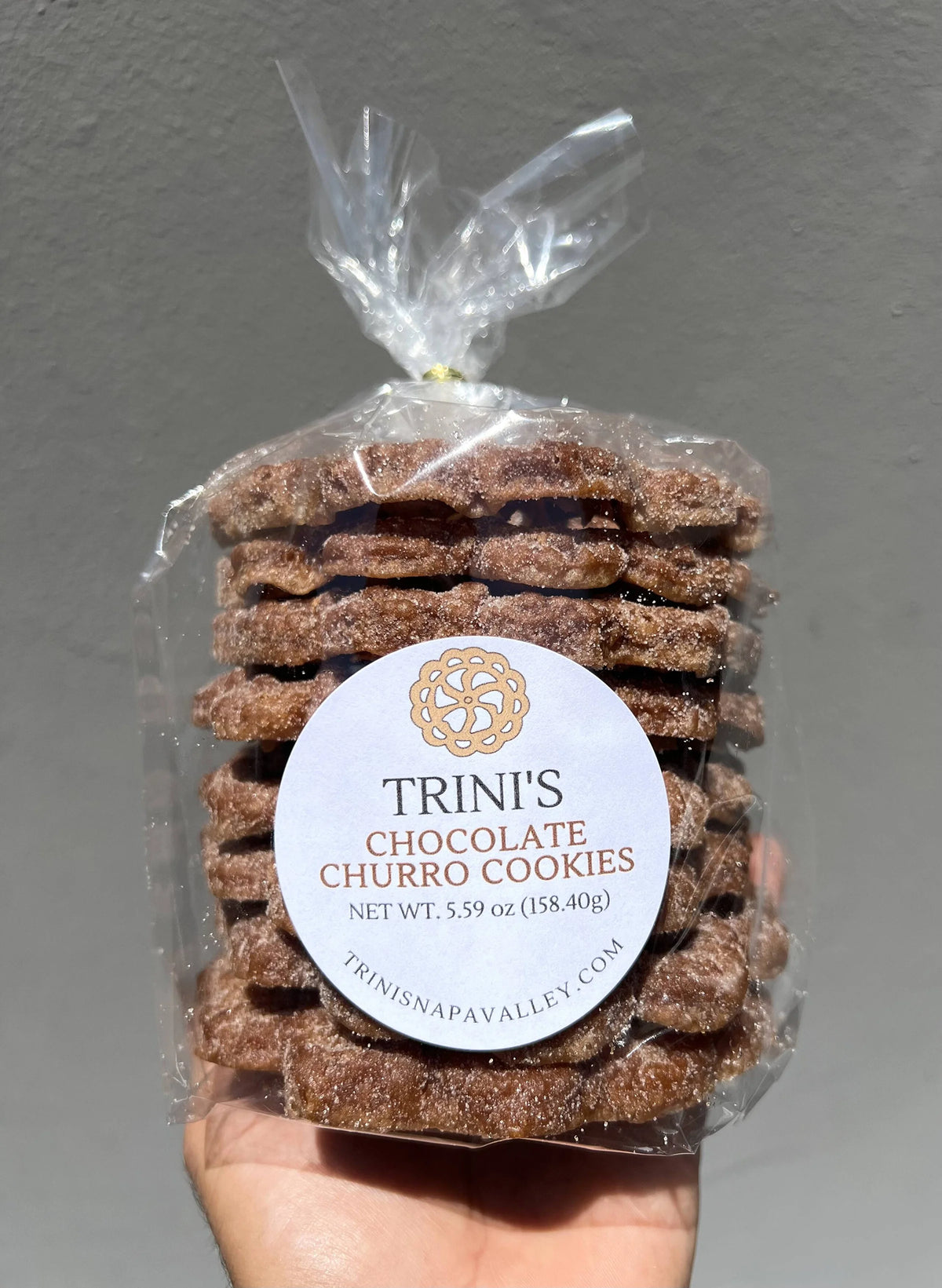 Chocolate Churro Cookies, 6-pack