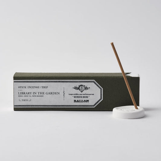 Box of 20 Incense Sticks, Library in the Garden