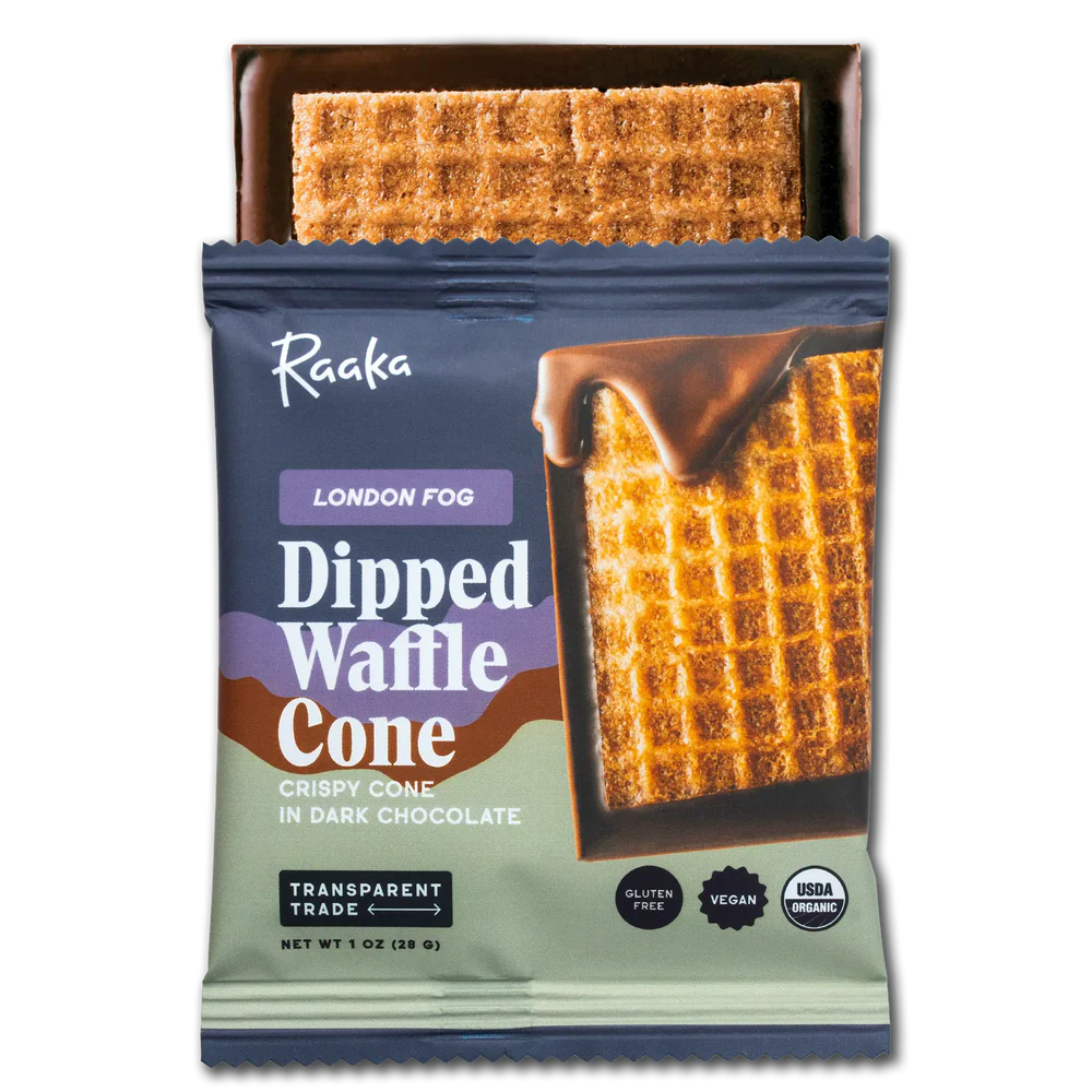 Dipped Waffle Cone Bar, London Fog