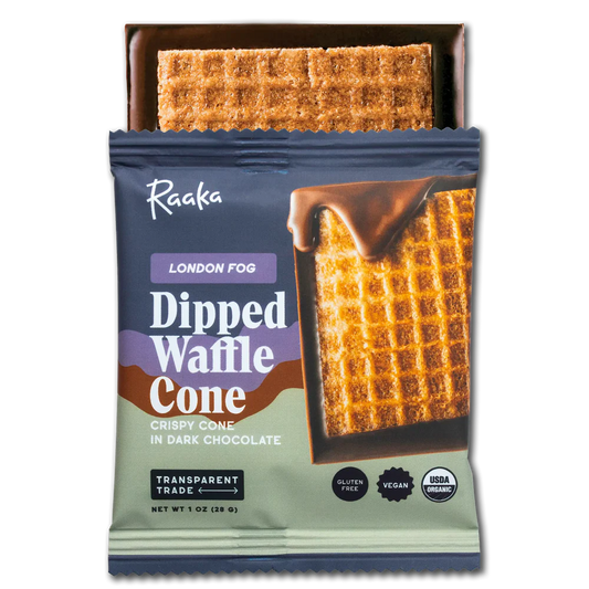 Dipped Waffle Cone Bar, London Fog