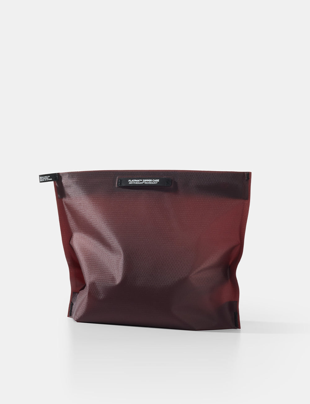 Zipper Toiletry Case - Garnet