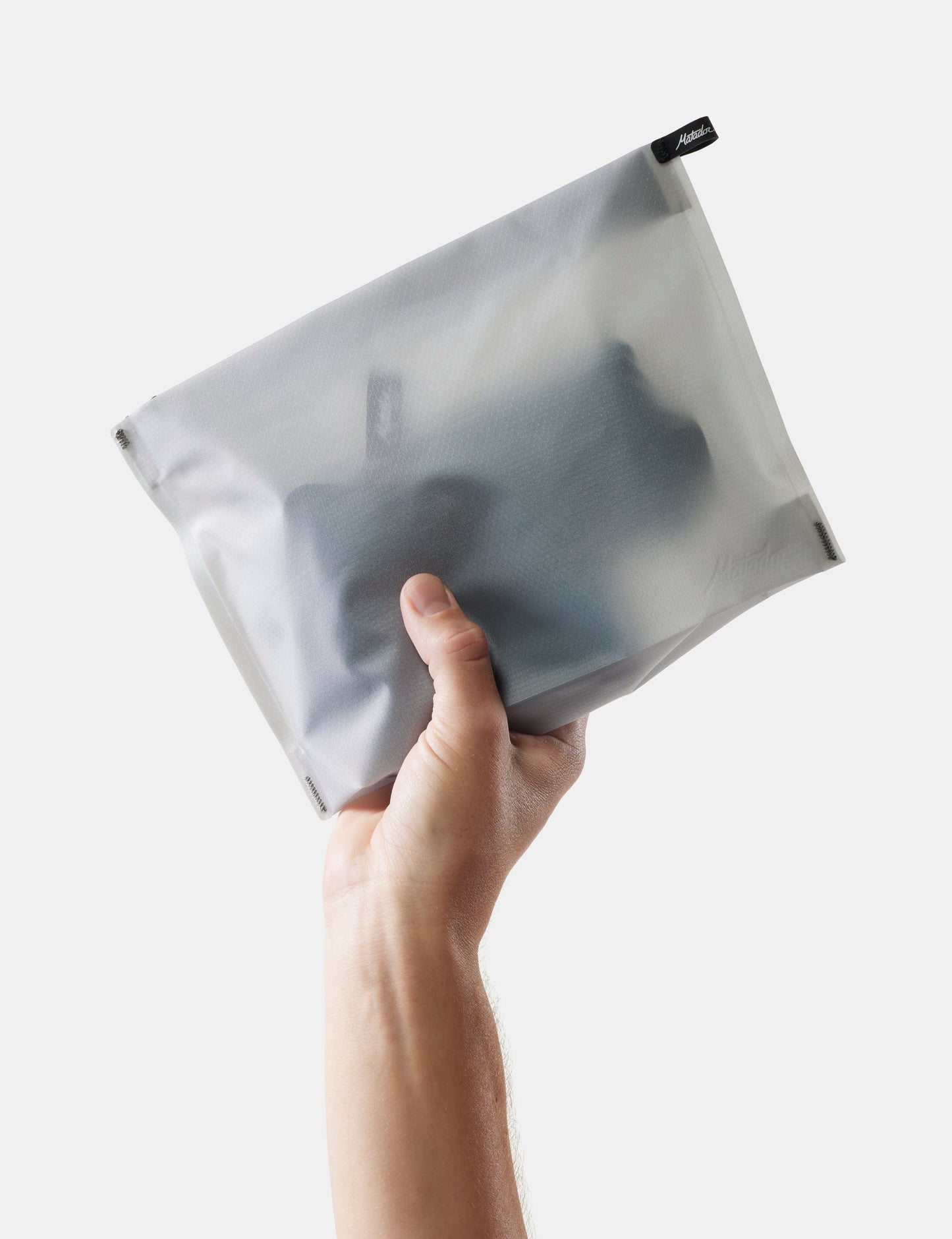 Zipper Toiletry Case - Arctic White