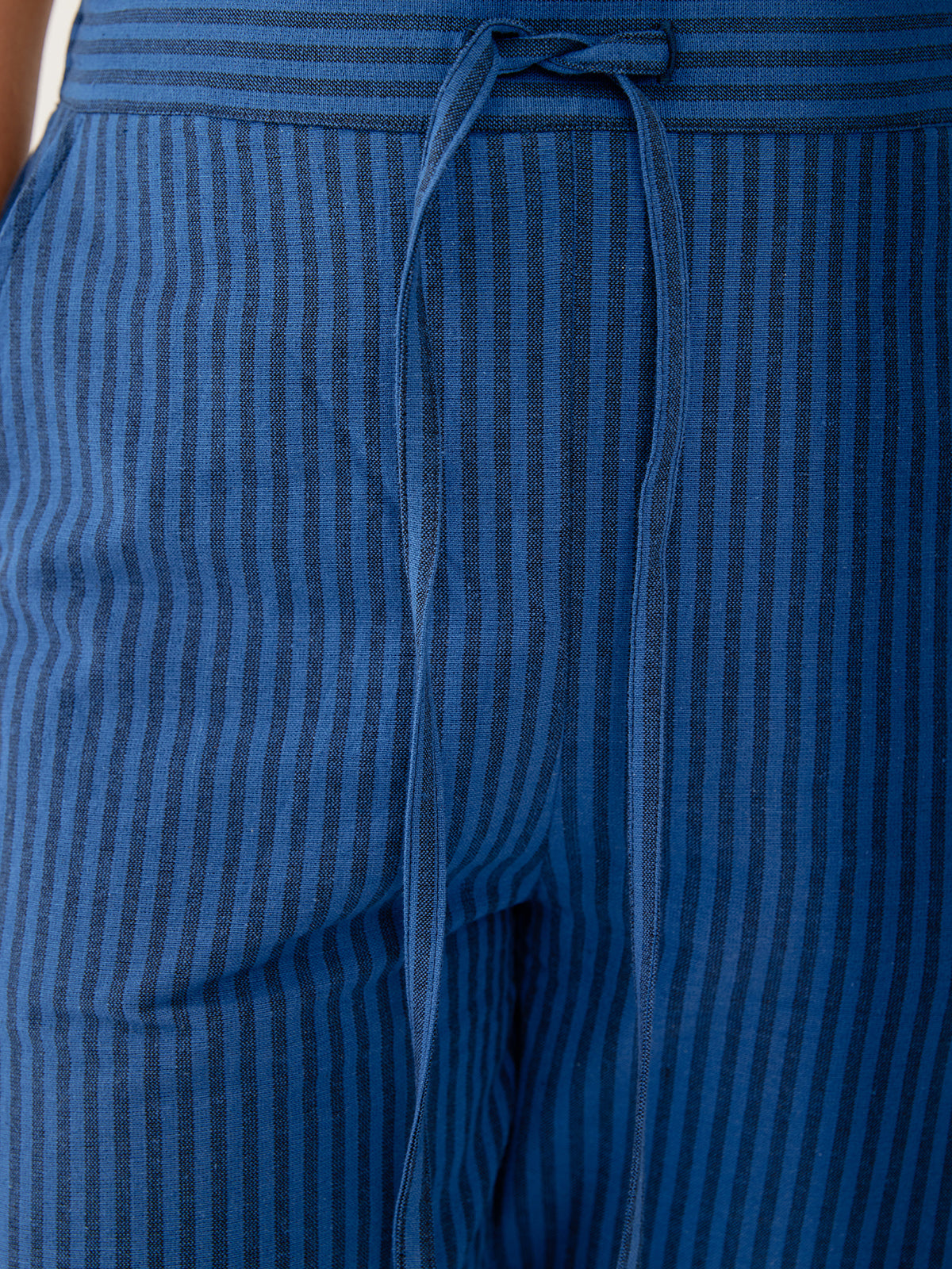 Emmy Pant - Cerulean Stripe