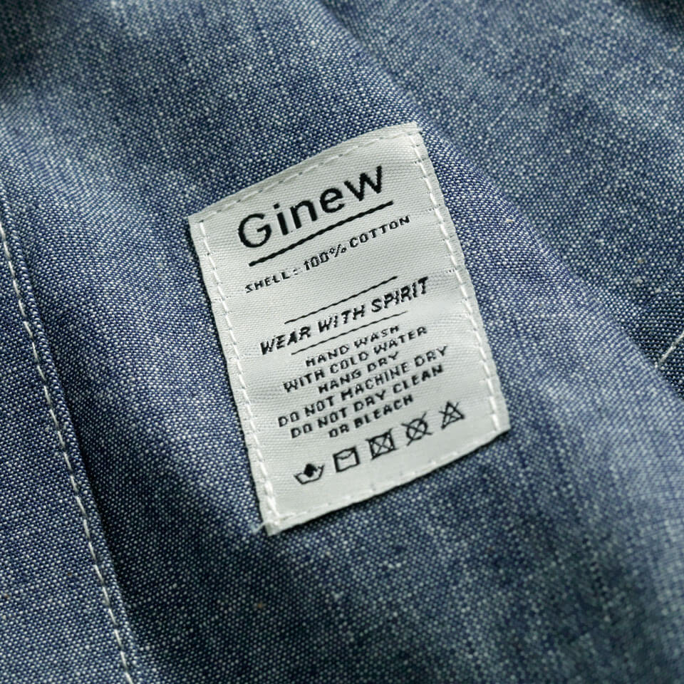 Mohican Crew Shirt, Dark Chambray