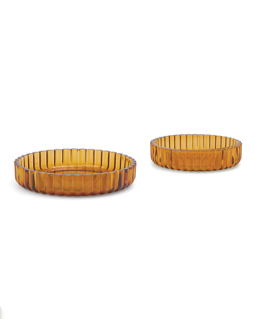 THE MOOKIE AND LENNY NESTING PLATES SET OF 2