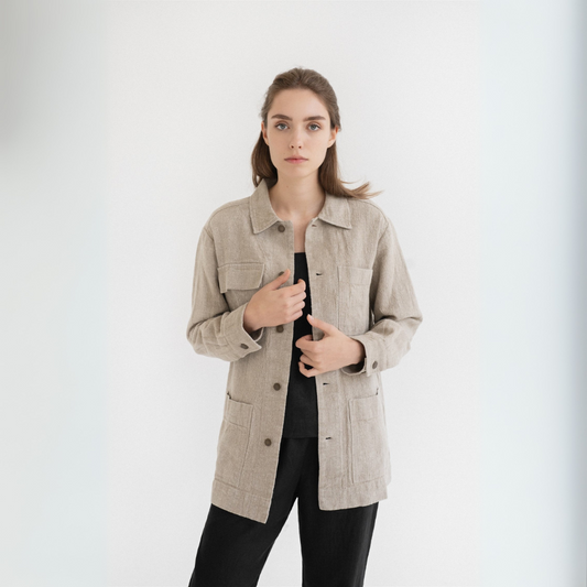 Natural Linen Maple Jacket