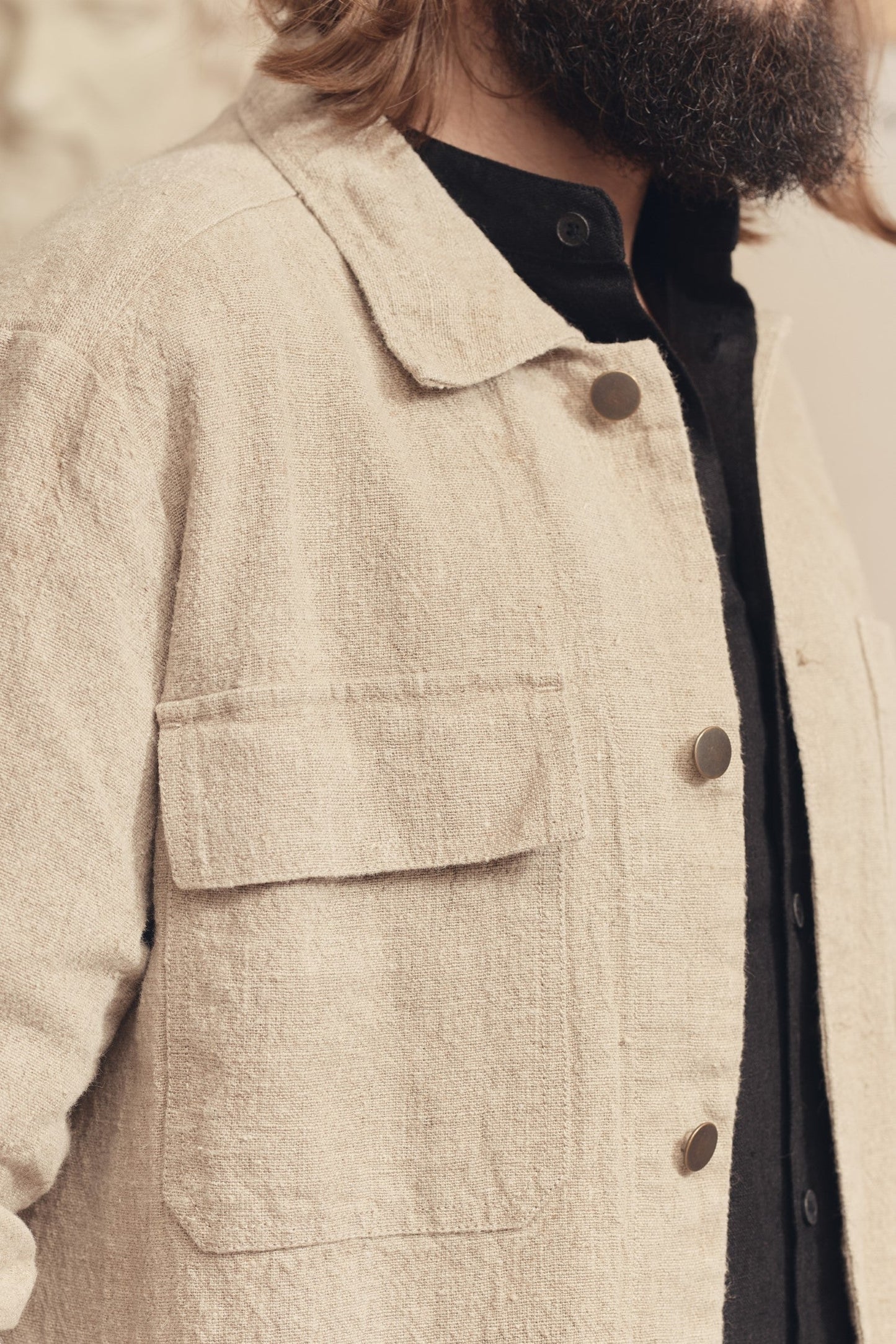 Natural Linen Maple Jacket