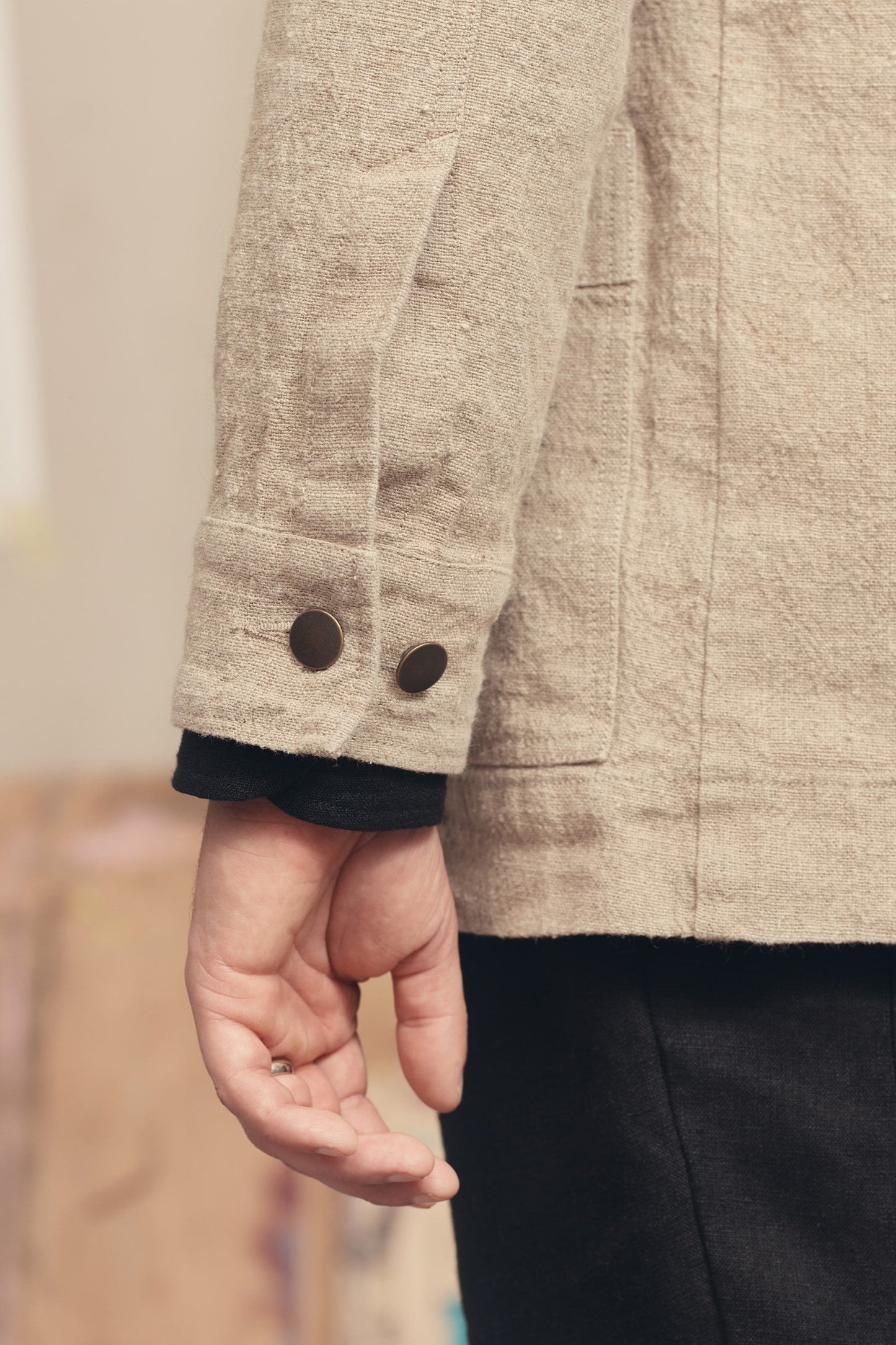 Natural Linen Maple Jacket