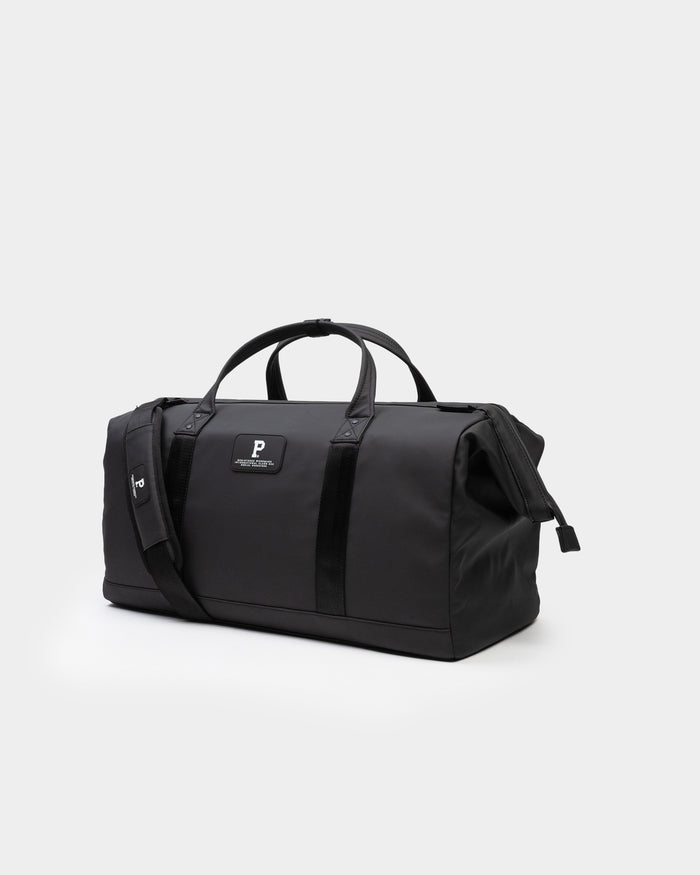 Cascade Duffle Bag - Black Leatherlite
