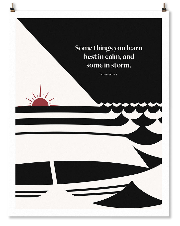 Willa Cather Print 11 x 14