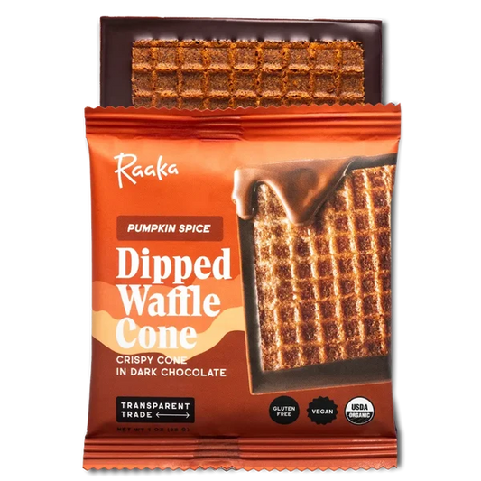 Dipped Waffle Cone Bar, Pumpkin Spice