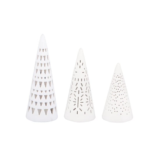 Porcelain LED Fir Trees