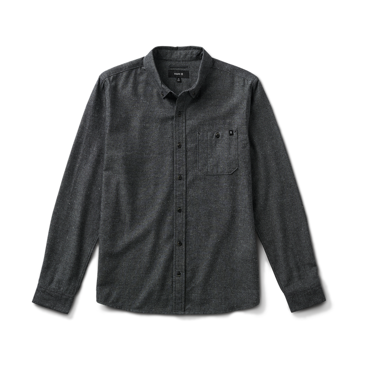 Scholar Chambray Shirt, Black