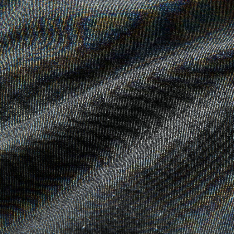 Scholar Chambray Shirt, Black