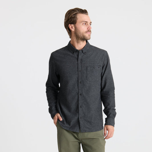 Scholar Chambray Shirt, Black