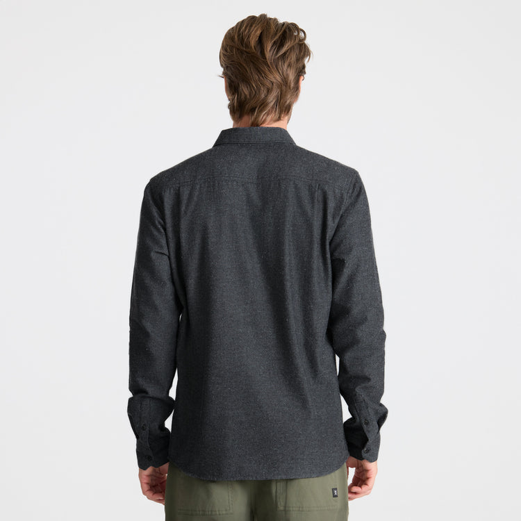 Scholar Chambray Shirt, Black