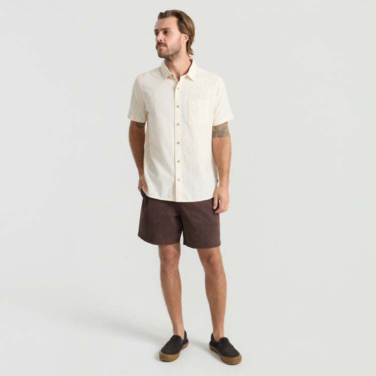 Crosswinds Short Sleeve - Unbleached