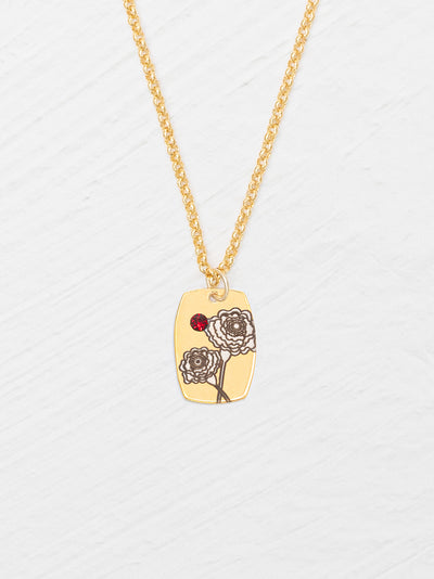 Flower Necklace, Carnation January