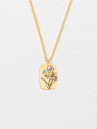 Flower Necklace, Narcissus December